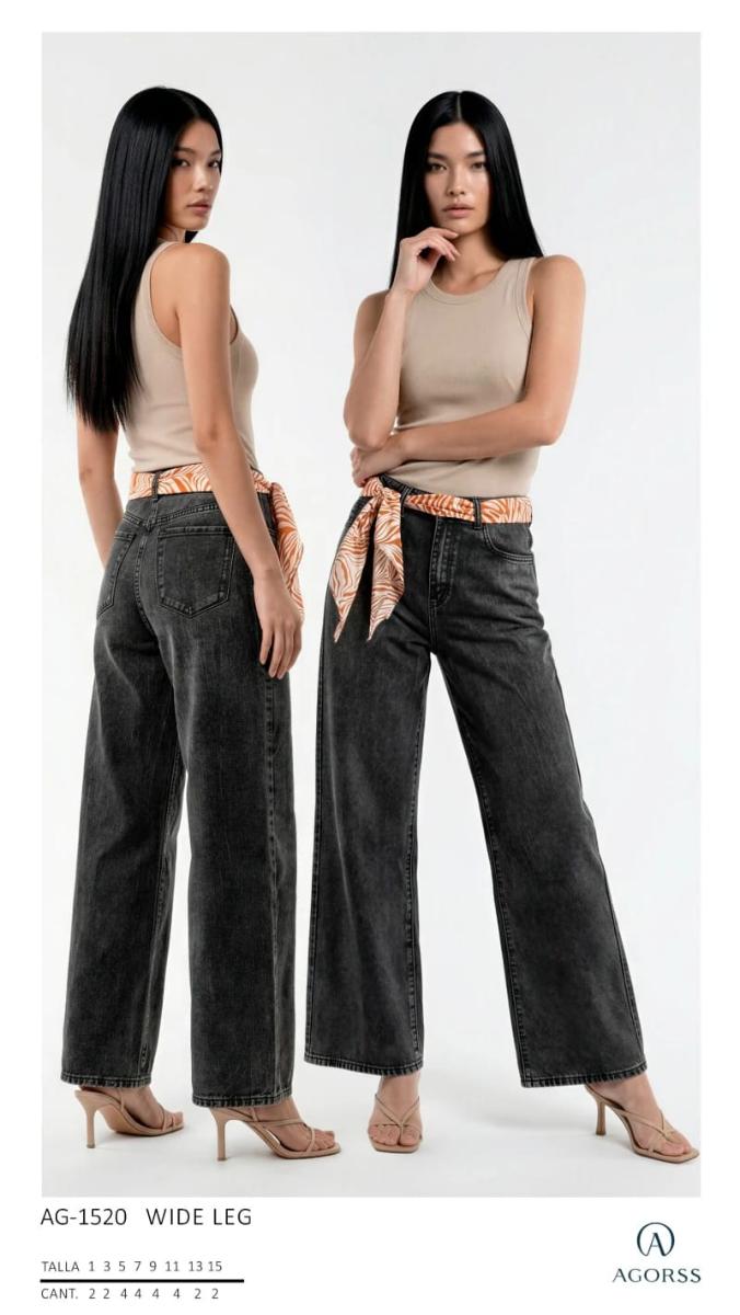 Pantalón Agorss 1520 Wide leg
