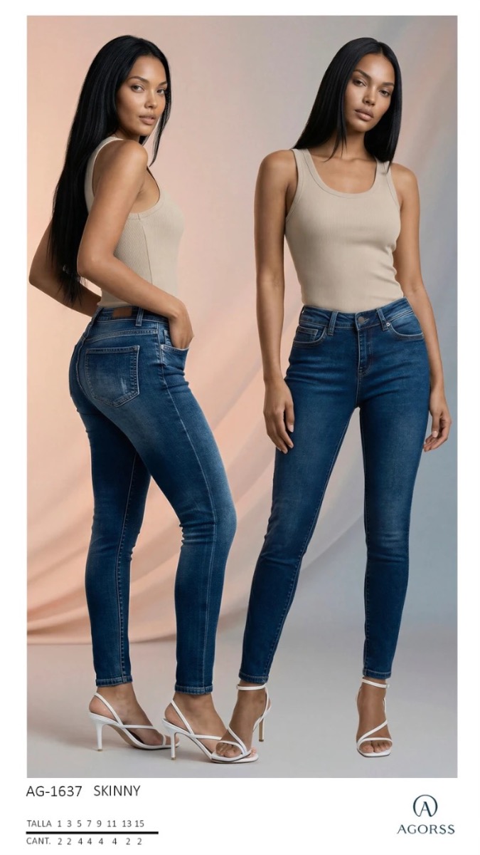 Pantalón Agorss 1637 Skinny