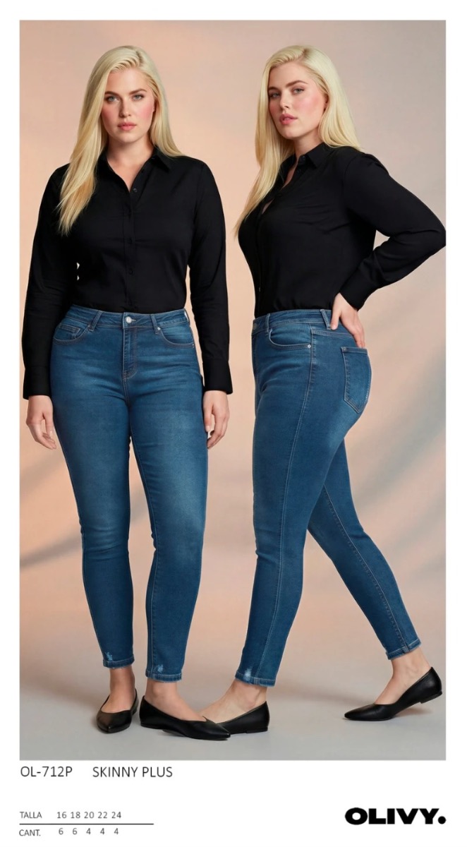 Pantalón Olivy 712 Plus