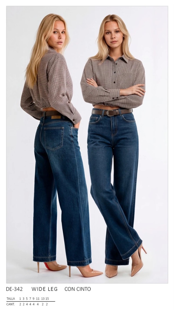 Pantalón Deezer 342 Wide Leg